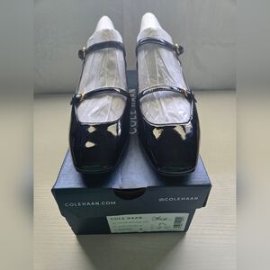 Cole Haan Women's Black Mary Jane Pump Shoes